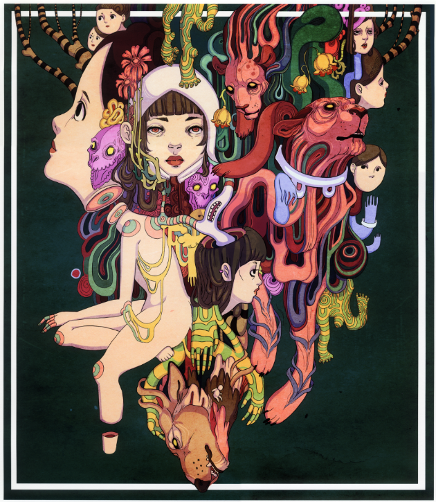 ローレン・サイ Half-Lived art 限定 シルクスクリーン ローレン・サイ Half-Lived art 限定 シルクスクリーン